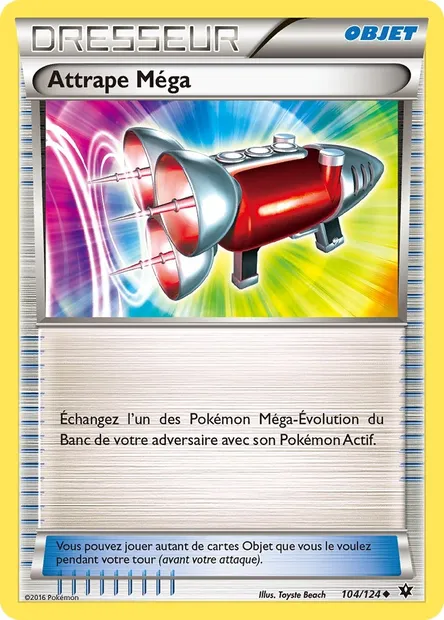 Attrape Méga, carte Pokémon FCO 104 — extension Impact des Destins