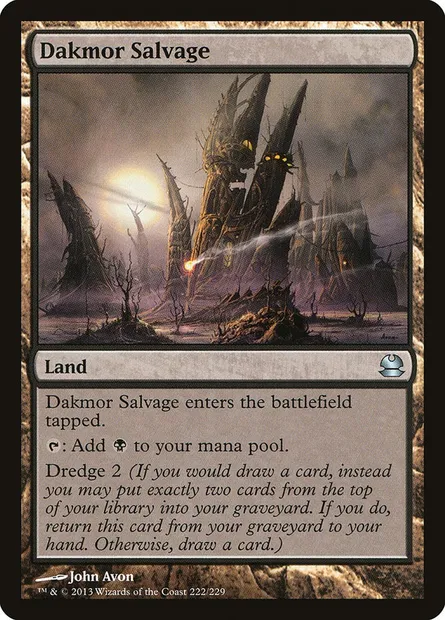Dakmor Salvage, Magic card MMA 222 — Modern Masters set