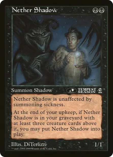 Mânes infernaux, carte Magic OLEP 34 — extension Oversized League Prizes