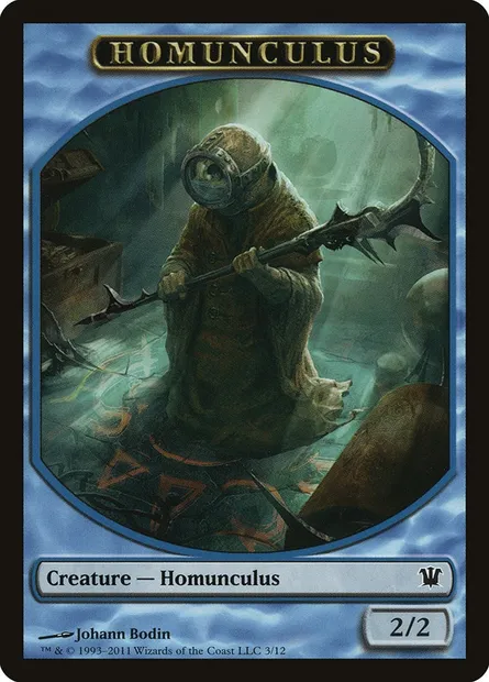 Homunculus, carte Magic TISD 3 — extension Innistrad Tokens