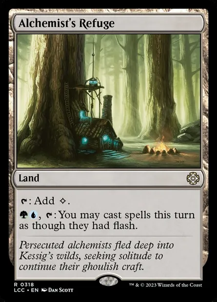 Alchemist's Refuge, Magic card LCC 318 — The Lost Caverns of Ixalan Commander set