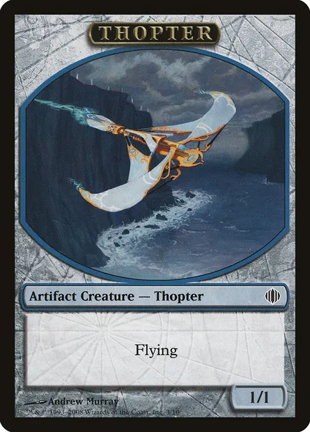 Thopter, Magic card TALA 3 — Shards of Alara Tokens set