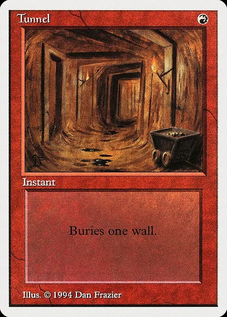 Tunnel, Magic card SUM 181 — Summer Magic / Edgar set