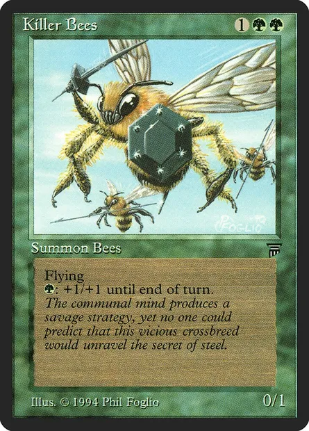 Killer Bees, Magic card LEG 192 — Legends set