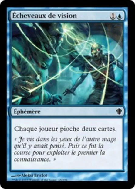 Écheveaux de vision, carte Magic C13 65 — extension Commander 2013