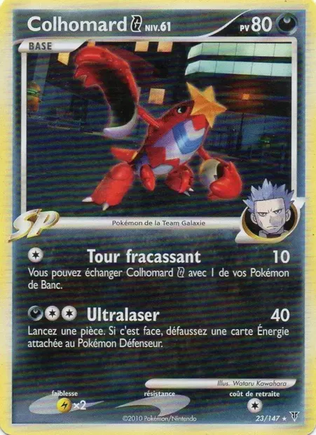 Colhomard G, carte Pokémon SV 23 — extension Vainqueurs Suprêmes