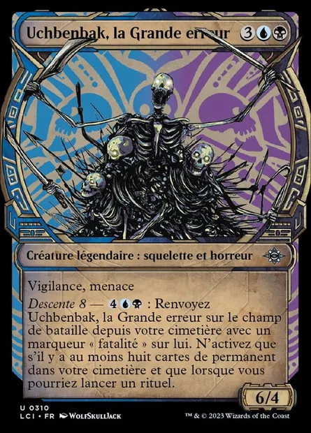 Uchbenbak, la Grande erreur, carte Magic LCI 310 — extension The Lost Caverns of Ixalan