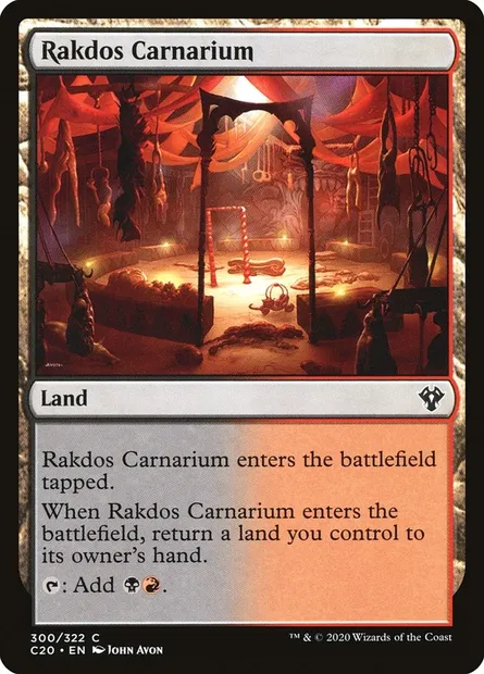 Rakdos Carnarium, Magic card C20 300 — Commander 2020 set