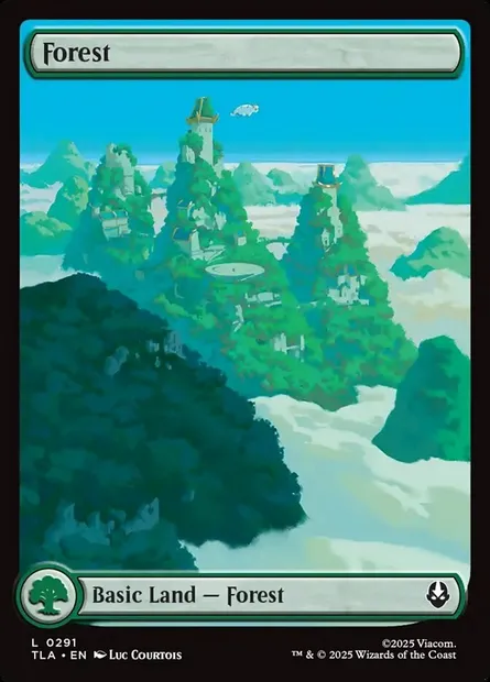 Forest, Magic card TLA 291 — Avatar: The Last Airbender set