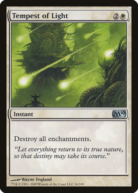 Tempest of Light, Magic card M10 36 — Magic 2010 set
