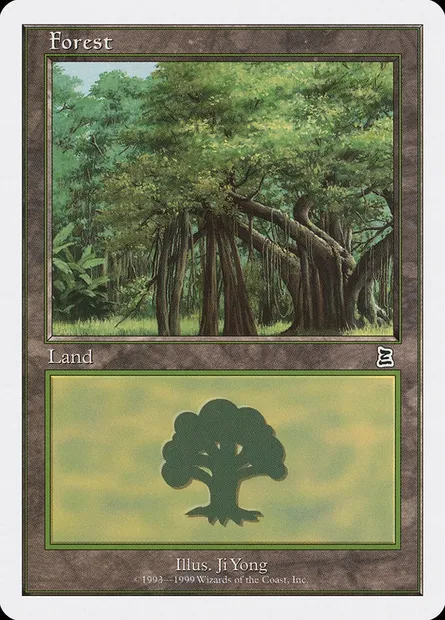 Forest, Magic card BRB 108 — Battle Royale Box Set set