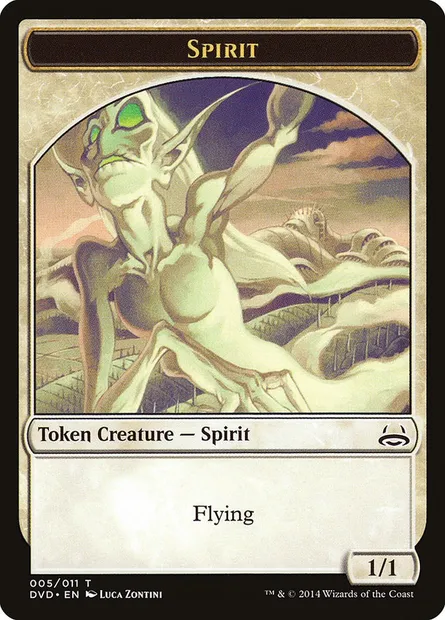 Spirit, Magic card TDVD 5 — Duel Decks Anthology: Divine vs. Demonic Tokens set
