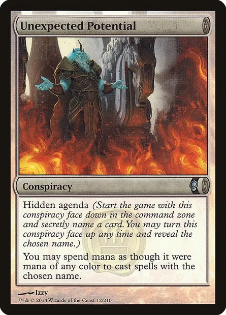 Unexpected Potential, carte Magic CNS 12 — extension Conspiration