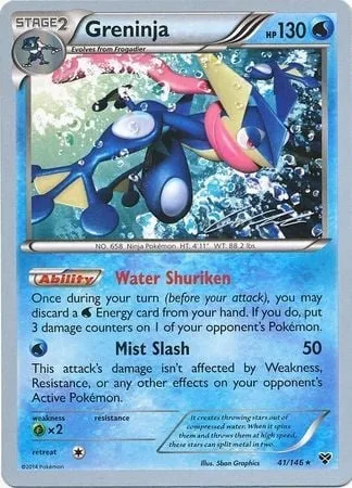 Amphinobi, carte Pokémon WCD16 041 — extension World Championship Decks 2016