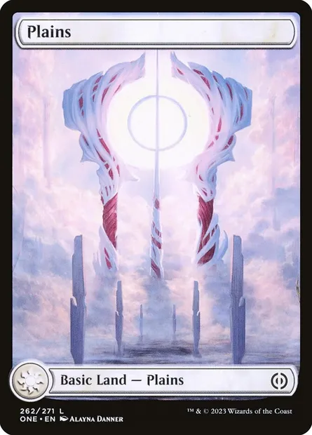 Plains, Magic card ONE 262 — Phyrexia: All Will Be One set