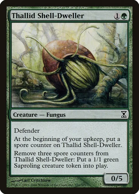 Thallid Shell-Dweller, Magic card TSP 226 — Time Spiral set