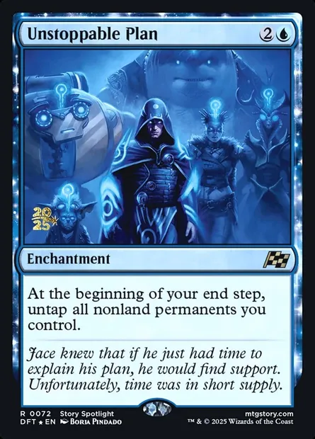 Plan imparable, carte Magic PDFT 72s — extension Aetherdrift Promos