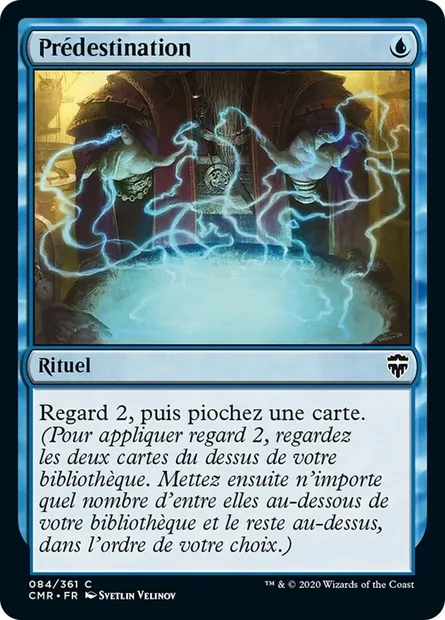 Prédestination, carte Magic CMR 84 — extension Commander Legends