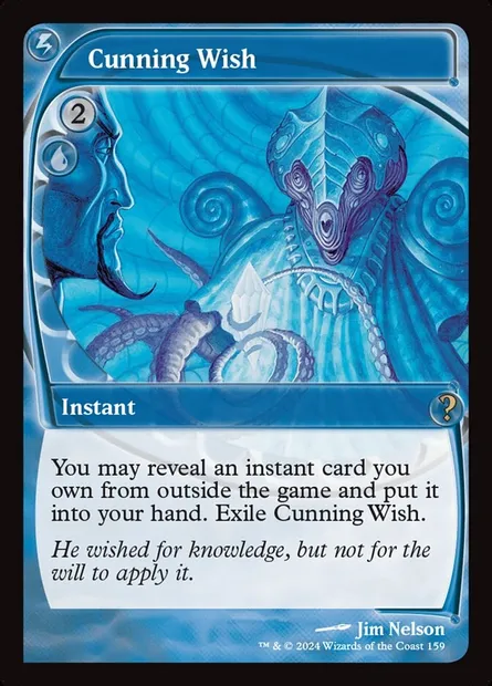 Souhait rusé, carte Magic MB2 159 — extension Mystery Booster 2