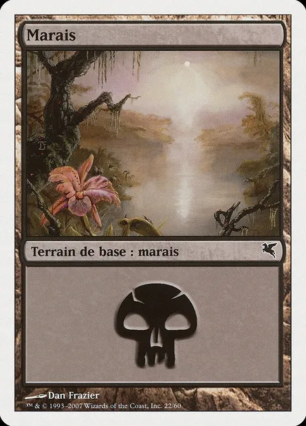 Swamp, Magic card PSAL E22 — Salvat 2005 set