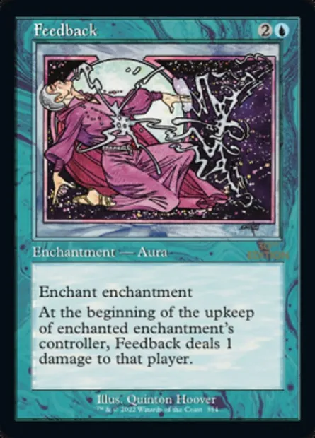 Rétroaction, carte Magic 30A 354 — extension 30th Anniversary Edition