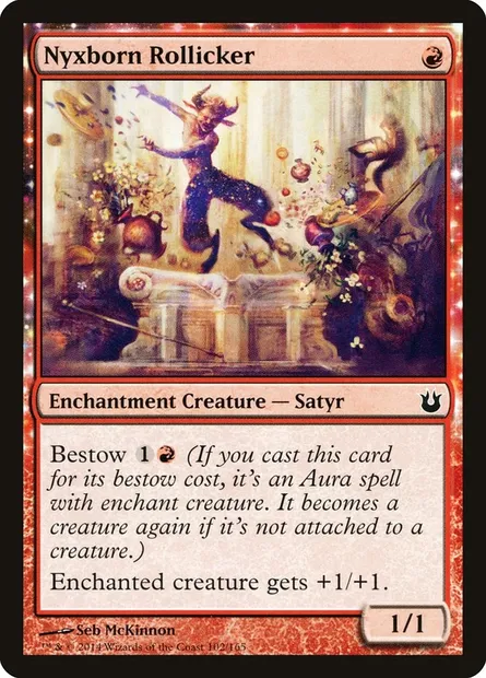 Nyxborn Rollicker, Magic card BNG 102 — Born of the Gods set