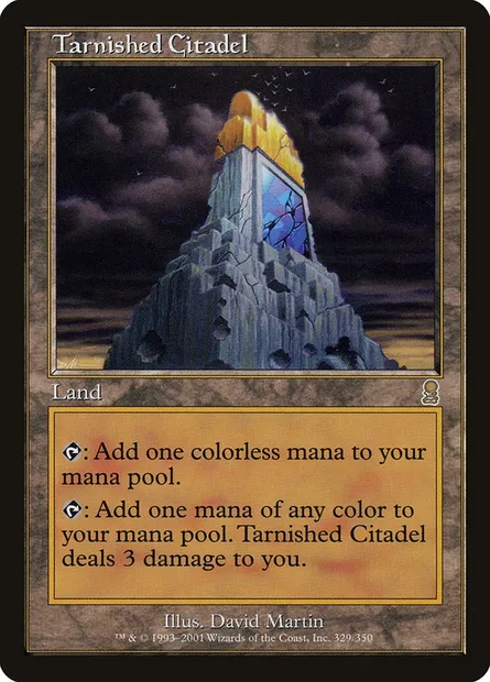 Tarnished Citadel, Magic card ODY 329 — Odyssey set