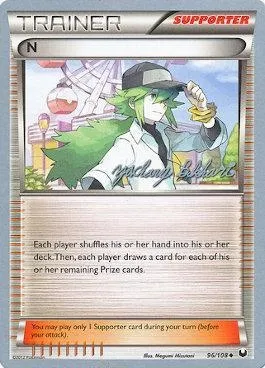 N, Pokémon card WCD12 096-4 — World Championship Decks 2012 set