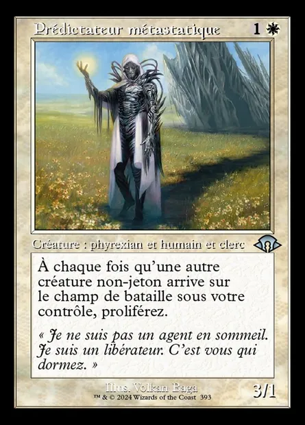 Prédictateur métastatique, carte Magic MH3 393 — extension Modern Horizons 3