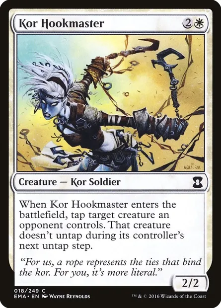Kor Hookmaster, Magic card EMA 18 — Eternal Masters set