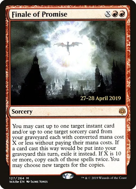 Finale of Promise, Magic card PWAR 127s — War of the Spark Promos set