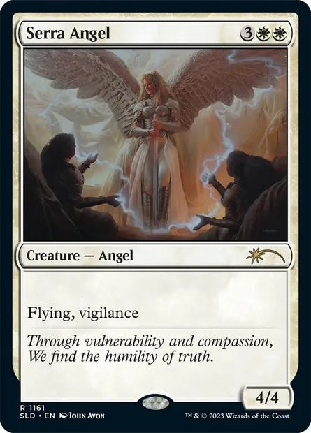 Ange de Serra, carte Magic SLD 1161 — extension Secret Lair Drop