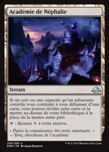 Académie de Néphalie, carte Magic EMN 205 — extension La lune hermétique
