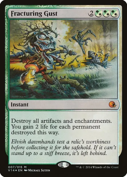 Fracturing Gust, Magic card V14 7 — From the Vault: Annihilation set