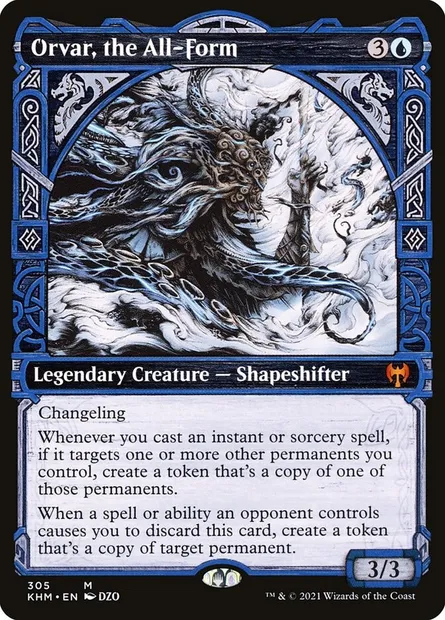 Orvar, the All-Form, Magic card KHM 305 — Kaldheim set