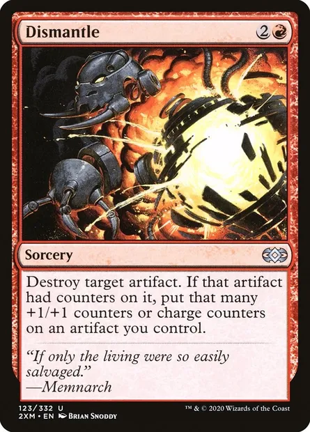 Dismantle, Magic card 2XM 123 — Double Masters set