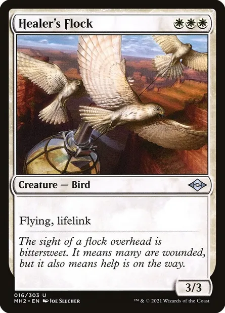 Healer's Flock, Magic card MH2 16 — Modern Horizons 2 set