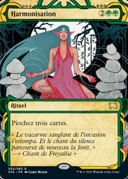 Harmonisation, carte Magic STA 52 — extension Strixhaven Mystical Archive