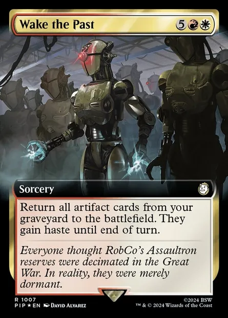 Wake the Past, Magic card PIP 1007 — Fallout set