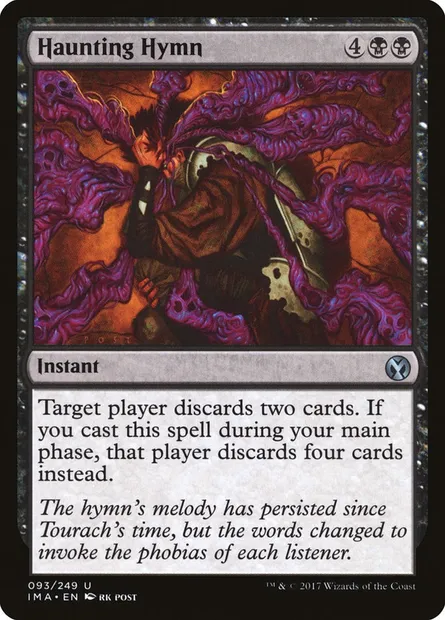 Haunting Hymn, Magic card IMA 93 — Iconic Masters set