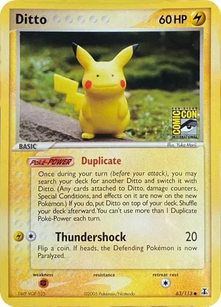 Ditto, Pokémon card PR 063-2 — Assorted Promos set