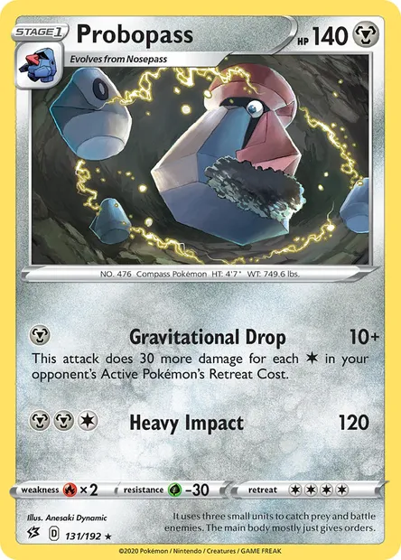 Probopass, Pokémon card RCL 131 — Rebel Clash set