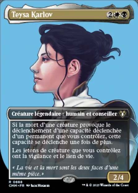 Teysa Karlov, carte Magic CMM 688 — extension Commander Masters