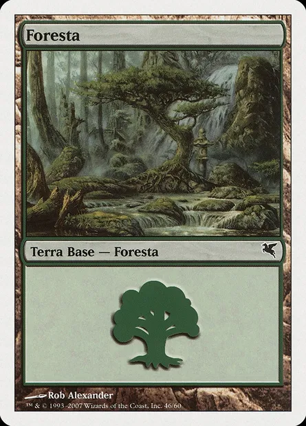 Forêt, carte Magic PSAL K46 — extension Salvat 2005
