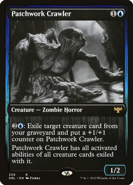 Patchwork Crawler, Magic card DBL 339 — Innistrad: Double Feature set