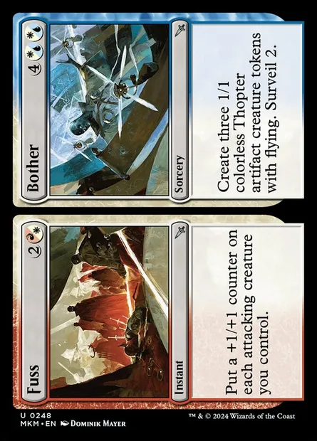 Fuss // Bother, Magic card MKM 248 — Murders at Karlov Manor set