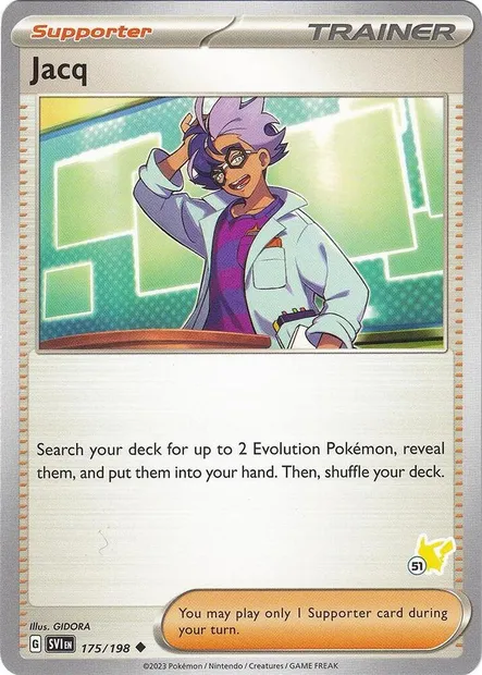 Jacq, Pokémon card BA24 175-51 — Battle Academy 2024 set