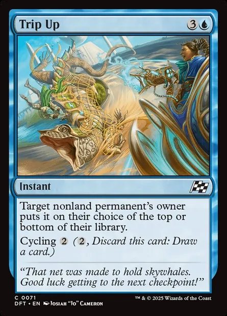 Trip Up, Magic card DFT 71 — Aetherdrift set