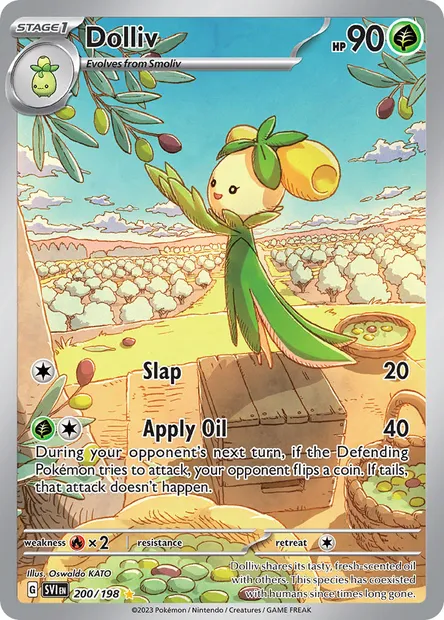 Dolliv, Pokémon card SVI 200 — Scarlet & Violet set
