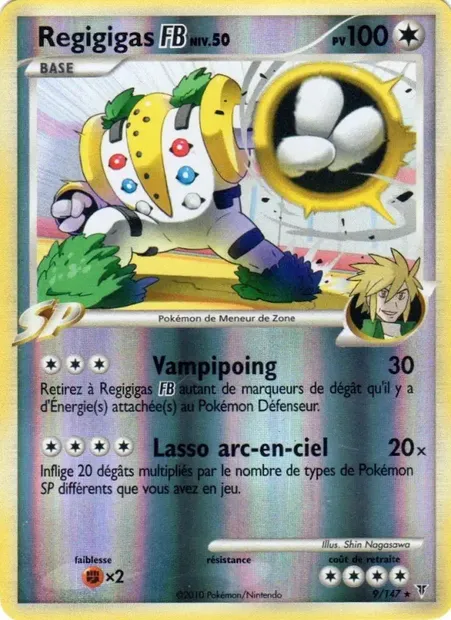 Regigigas FB, carte Pokémon SV 9 — extension Vainqueurs Suprêmes